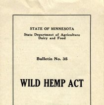 Wild Hemp Act, 1939
