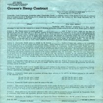Growers Hemp Contract