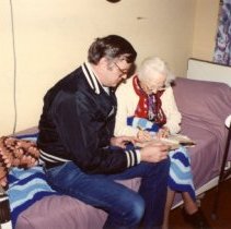 Roland Nelson w/Elizabeth Hutchinson Fournie, 1990