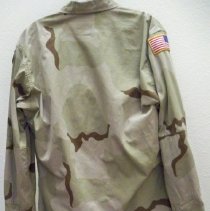 U. S. Army uniform jacket & pants-Back view