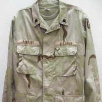 U. S. Army uniform jacket, tee shirt & pants