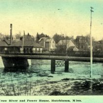 Crow River Bridge & Power House, Hutchinson, MN