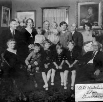 O. D. Hutchinson Family, 1927-Three Generations.