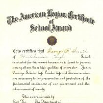 American Legion School Award