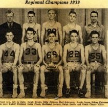 1939 Hutchinson Basketball Champions