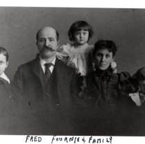 Fournie Family: Leon, Joseph, Ava, Minnie, Fred