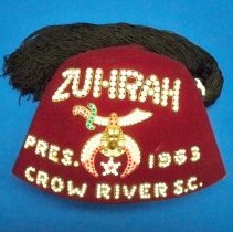 Zuhrah Lodge shrine fez