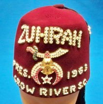 Zuhrah Lodge shrine fez