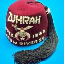 Zuhrah Lodge shrine fez