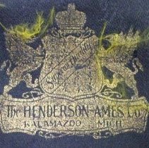 Drum major hat label