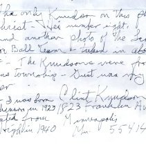 Knudson identification