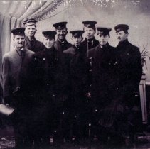 Jack Knaff w/uniformed friends