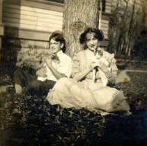 Karl & Gretchen Kohler with cats
