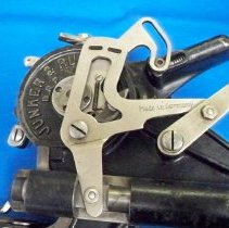Junker & Ruh stitching machine detail