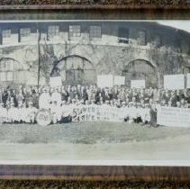 Group at Hippodrome, Minnesota State Fairgrounds, St. Paul, c. 1920