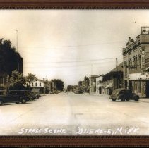 Glencoe street scene, 1948
