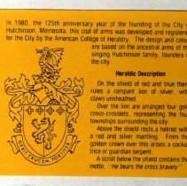 Hutchinson, Minnesota Coat of Arms