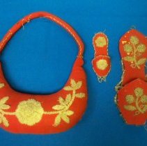 Pincushion, ring & watch cases