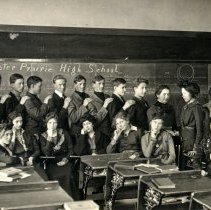 High School, Lester Prairie, MN, 1915