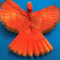 Cardinal woodcarving