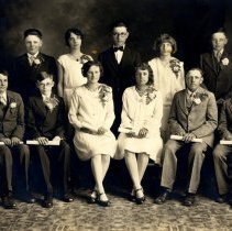 1930 Confirmation Class-Zion Ev. Lutheran Church, Lynn Twp.