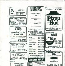 Telephone directory cover