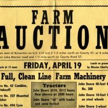 Farm Auction: George Schwarze Estate