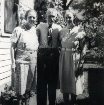Martha Elftmann, Albert Pust, and Mary Elftmann