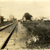 Plato, MN car-train fatal accident site, 1951