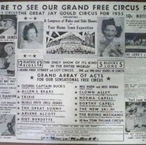 Jay Gould Circus, 1955
