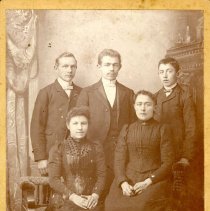 Ed Albrecht, Albert Pust, John Fratzke, Emilie Pust, Bertha Pust.