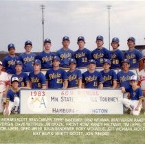 1983 Plato baseball team