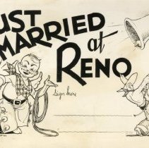 Just Married at Reno