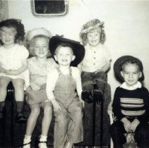 Hats-Plato, MN children, c.1951