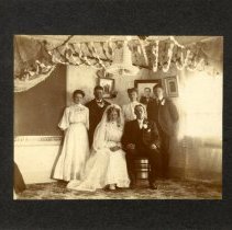 Minnie Dallman & Henry Rettman wedding, 1908