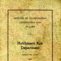 Hutchinson Fire Department, 1927