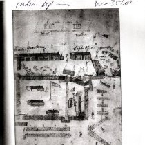 Hutchinson, MN Stockade sketch in book