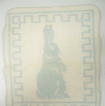 Esmond Bunny doll blanket reverse