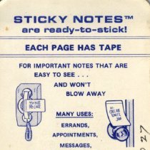 Novelty notepad-Security Bank & Trust Co, Glencoe, MN