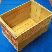 Cranberry packing box