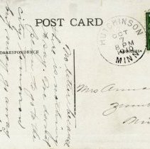 Farmers' Co-Operative Creamery, Hutchinson, MN-reverse