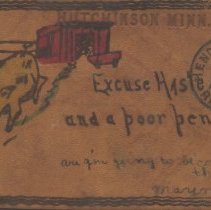 Excuse Haste and a poor pen-leather