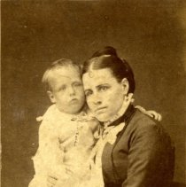 Mrs Calvin Todd & Daniel Saunders Todd (?)