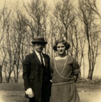 Florence (Uherka) Klammer & her brother George Uherka