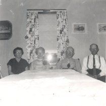 Anniversary of Fred and Hulda Voight with Henry & Ida Eickhoff