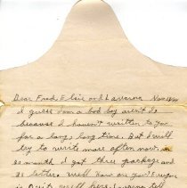 German POW message, 1944