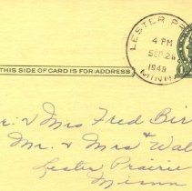 Wedding dance invitation-reverse