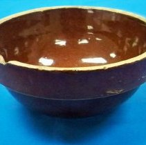 Earthenware mixing bowl