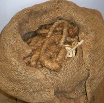 Gunny sack detail