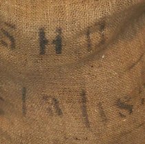 Gunny sack detail
